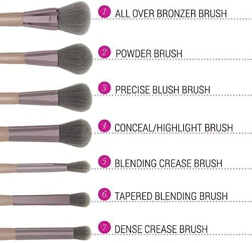 ✨ Set od 15 profesionalnih četkica za šminkanje + kozmetička torbica ✨