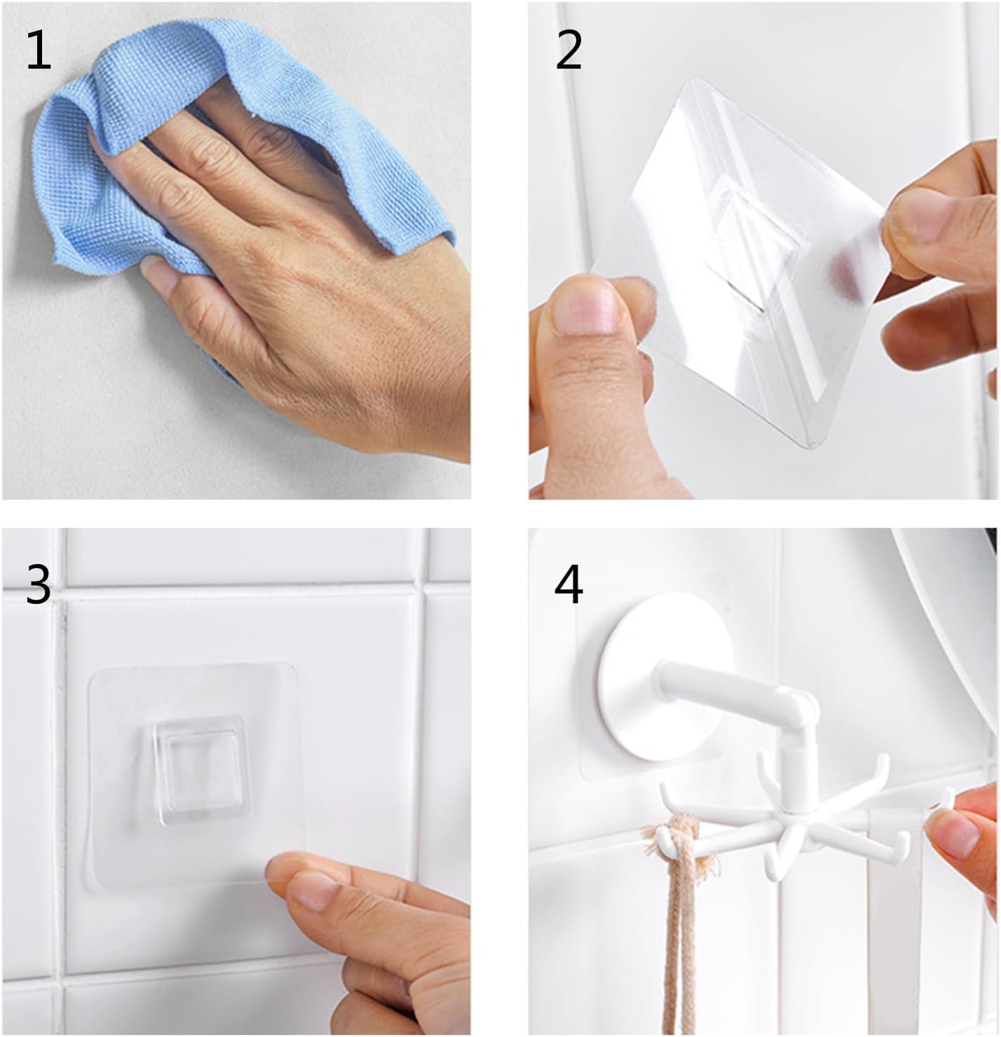 Rotirajući držač za kuhinjski pribor – 2 komada (12 kukica)