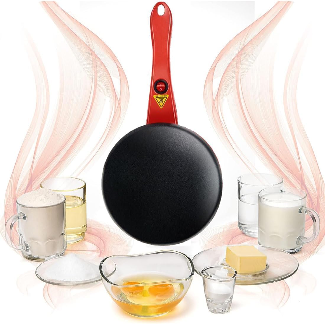 Savršeni tiganj za palačinke  Takodje uz njega ide I posuda za palacinke komplet za pravljenje (u prodaji trenutno najnoviji model po starima cenama 20cm  650 w ne postoji bolji po boljim cenama akcija u toku  )