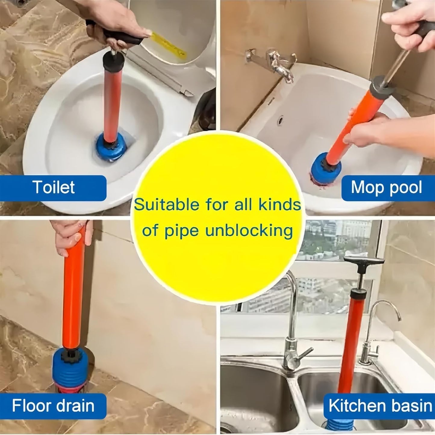 Visokopritisni odgušivač za WC i odvode