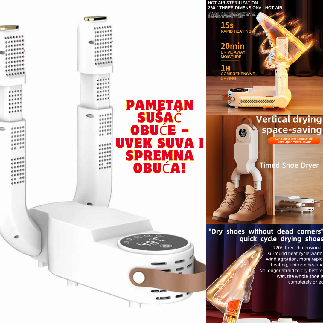 Pametan sušač obuće – uvek suva i spremna obuća!