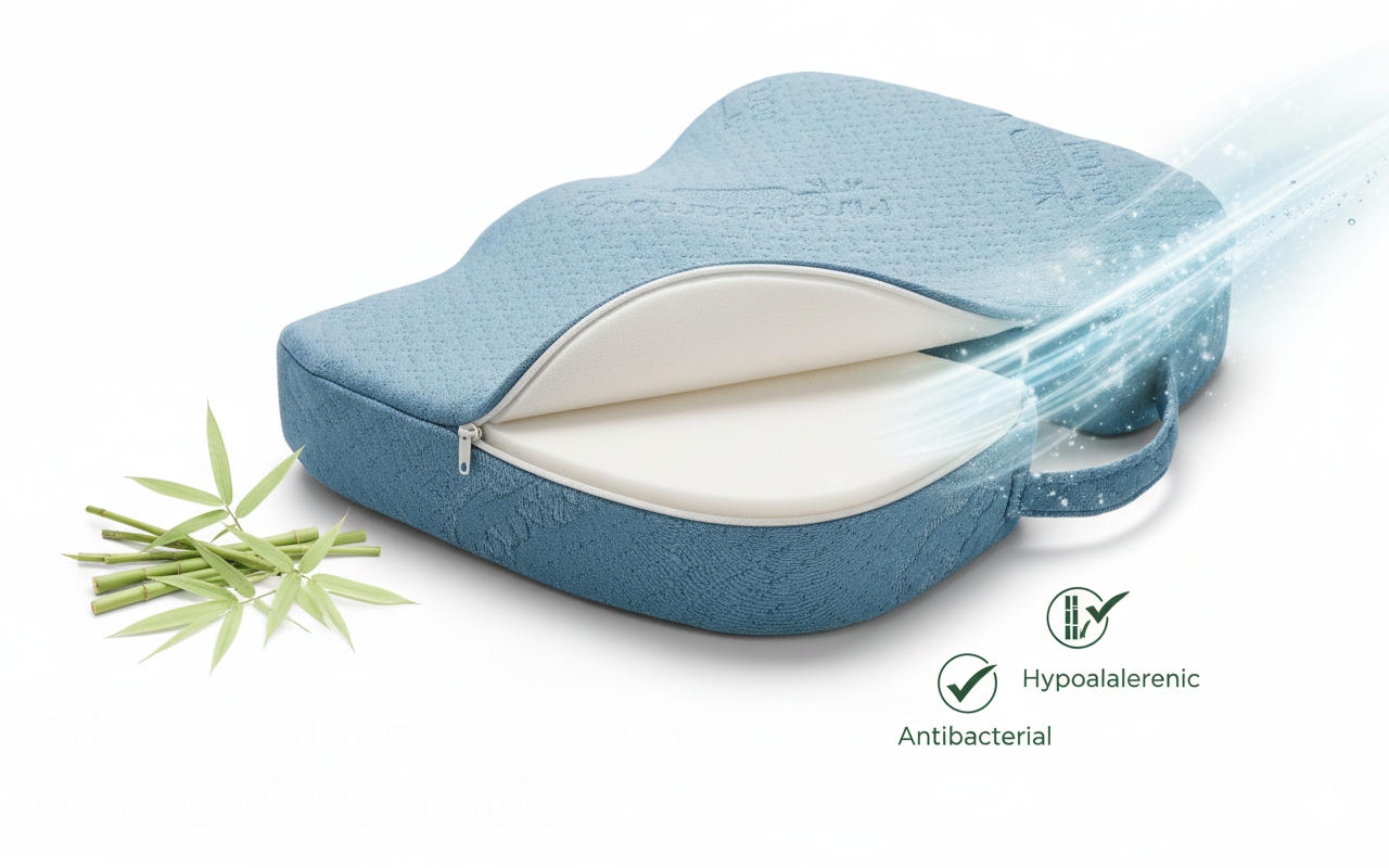 Ortopedski Jastuk Od Bambusa - Prirodna udobnost i sveŽina