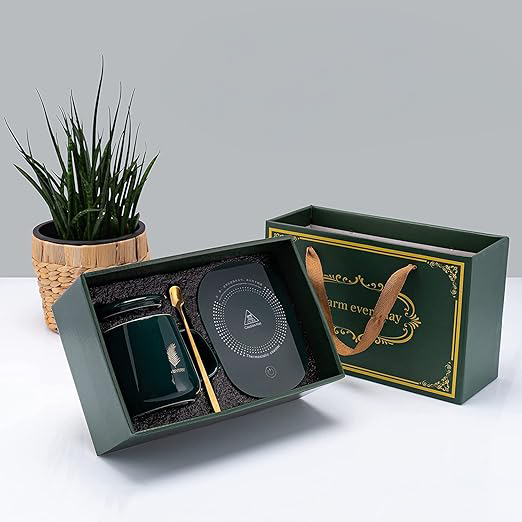 Šolja sa grejačem i USB podmetač za piće sa termostatom 55°C