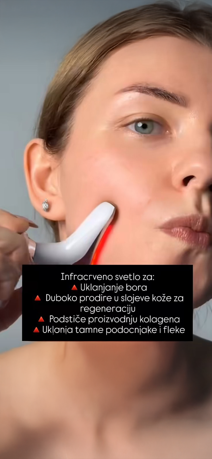 Masažer za učvršćivanje vrata i lica