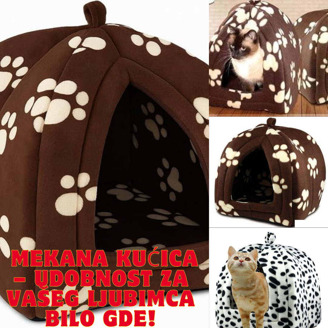 Mekana Kućica za Udobnost Vašeg Ljubimca Bilo Gde