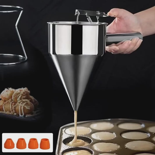 Dozator za Tečno Testo – 750 ml | Nerđajući Čelik