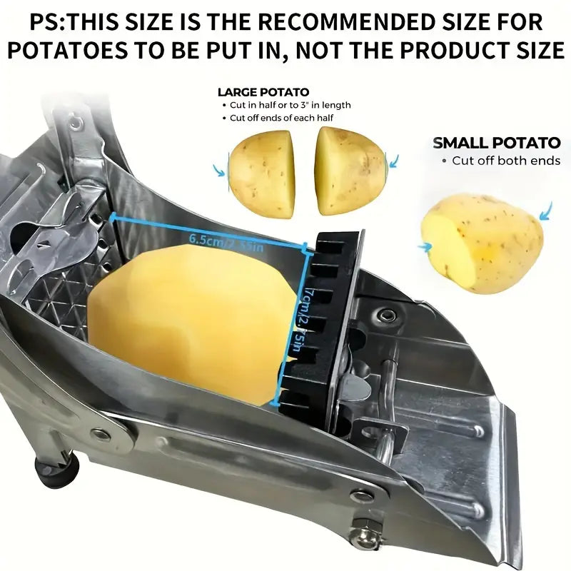 Multifunkcionalni Secko za Pomfrit i Povrće – od nerđajućeg čelika