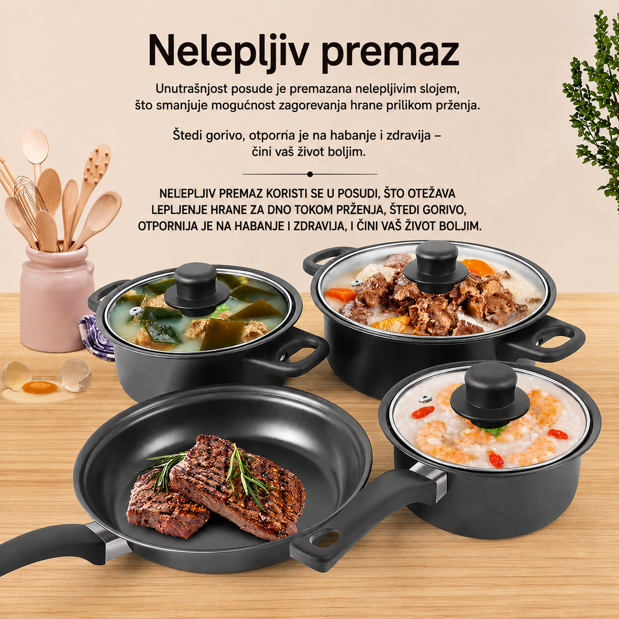 Set šerpi 13 delova
