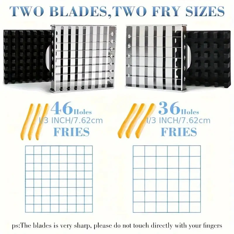 Multifunkcionalni Secko za Pomfrit i Povrće – od nerđajućeg čelika