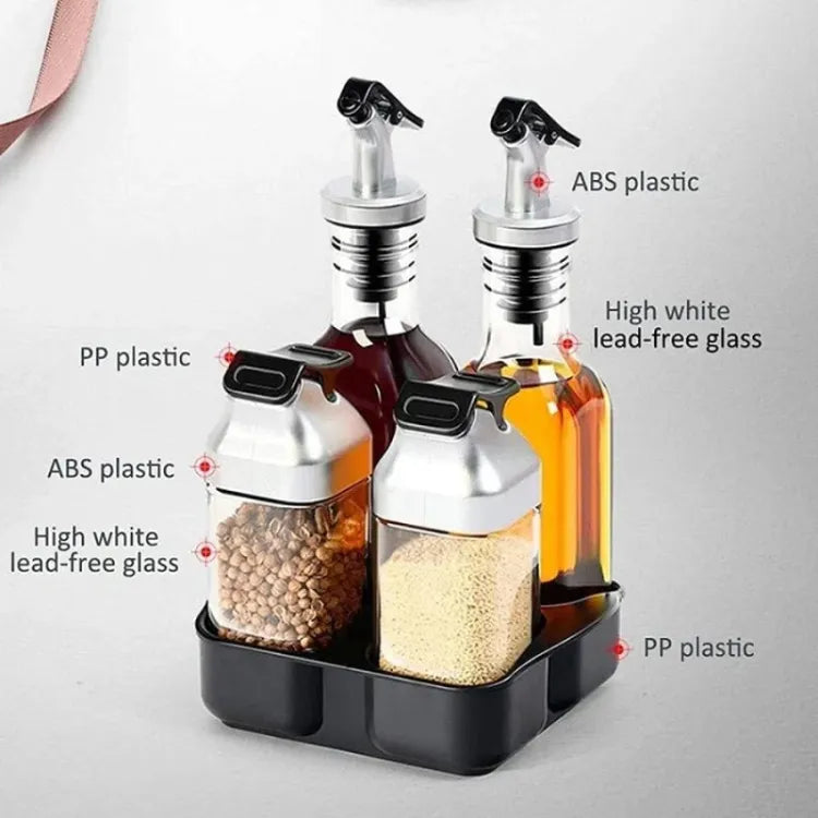 Elegantni set za ulje, sirće, so i biber – red i stil u tvojoj kuhinji