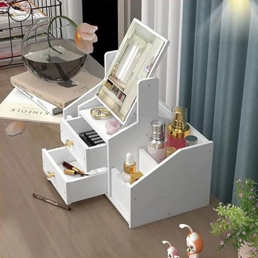 Organizer za šminku i nakit sa ogledalom