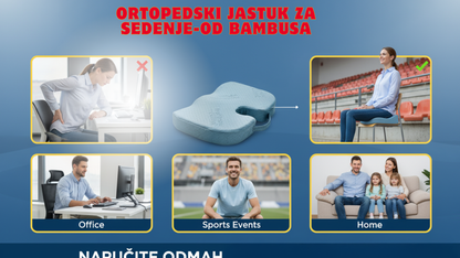 Ortopedski Jastuk Od Bambusa - Prirodna udobnost i sveŽina