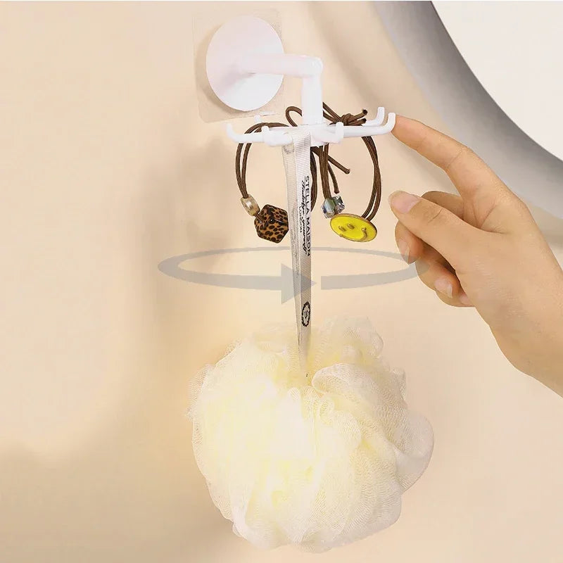 Rotirajući držač za kuhinjski pribor – 2 komada (12 kukica)