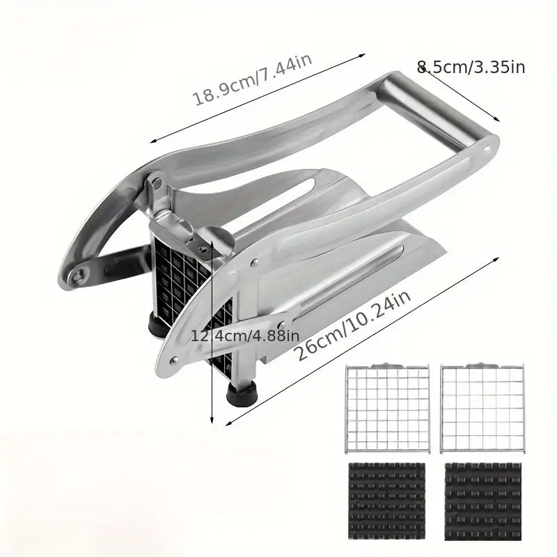 Multifunkcionalni Secko za Pomfrit i Povrće – od nerđajućeg čelika