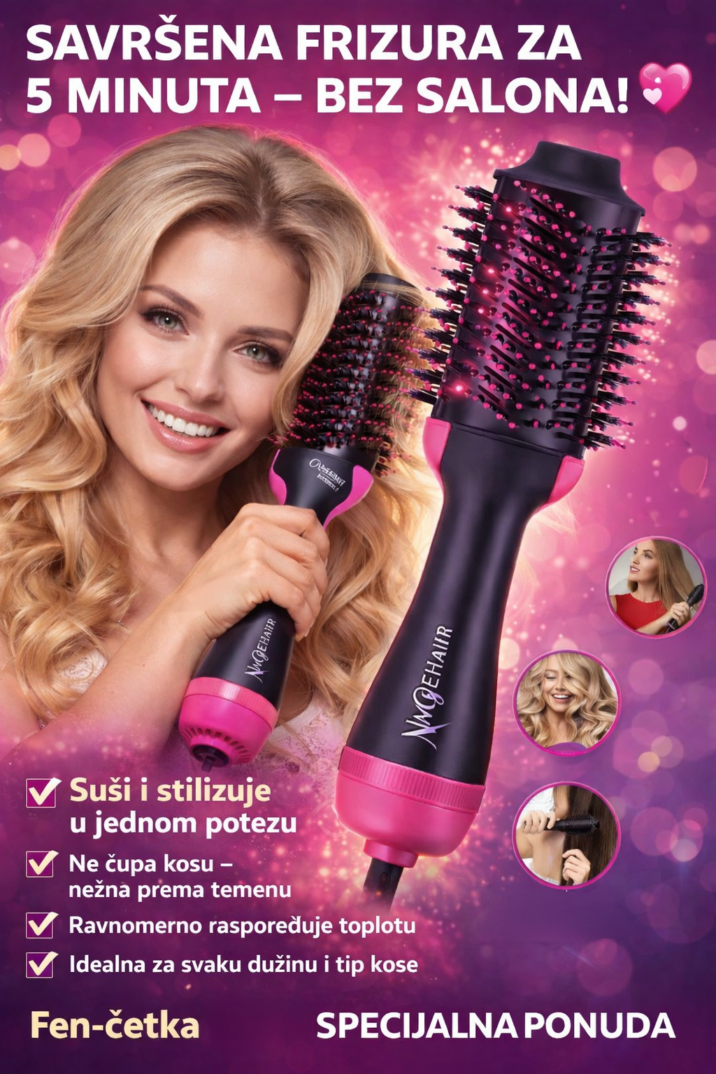 Fenomenalna četka za kosu