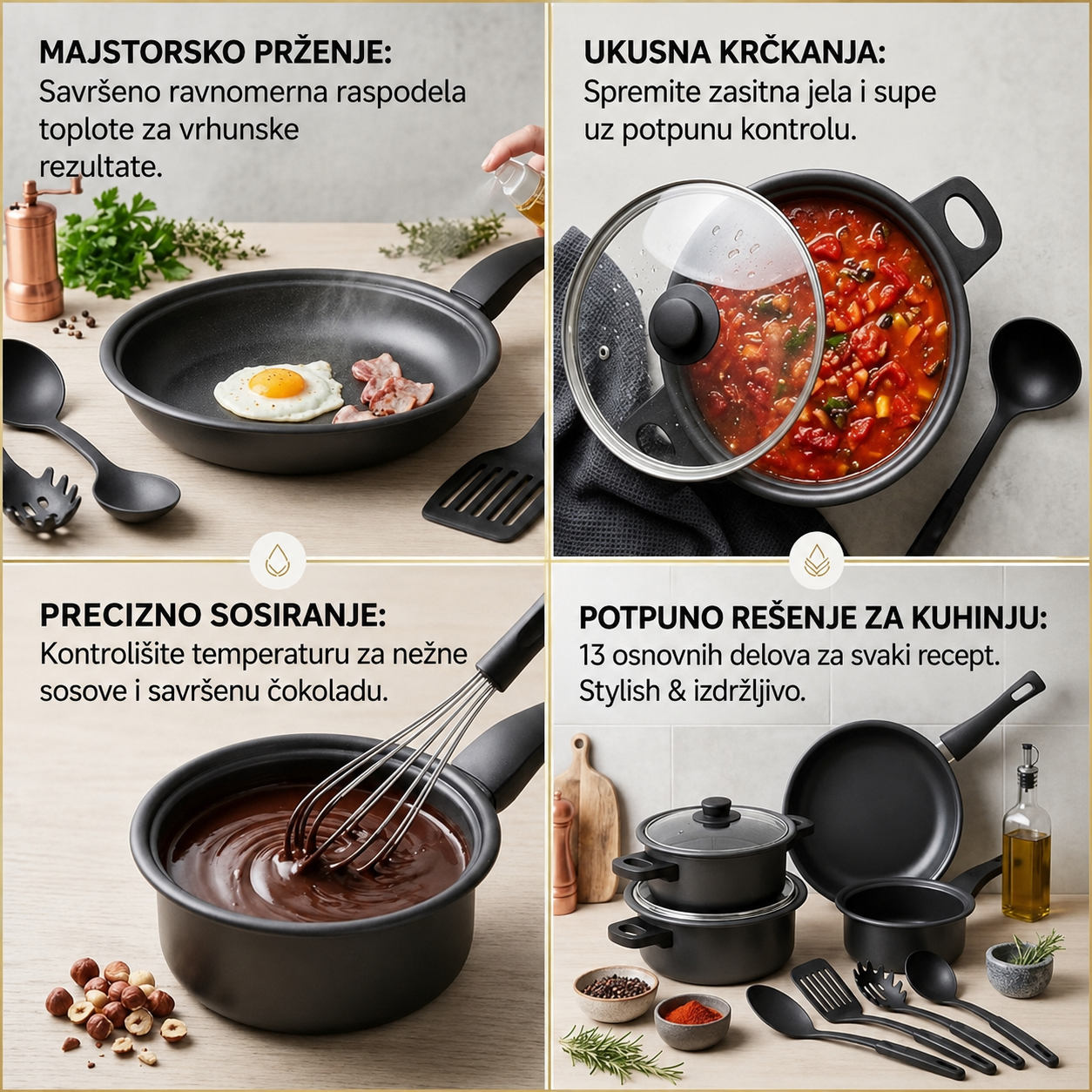 Set šerpi 13 delova