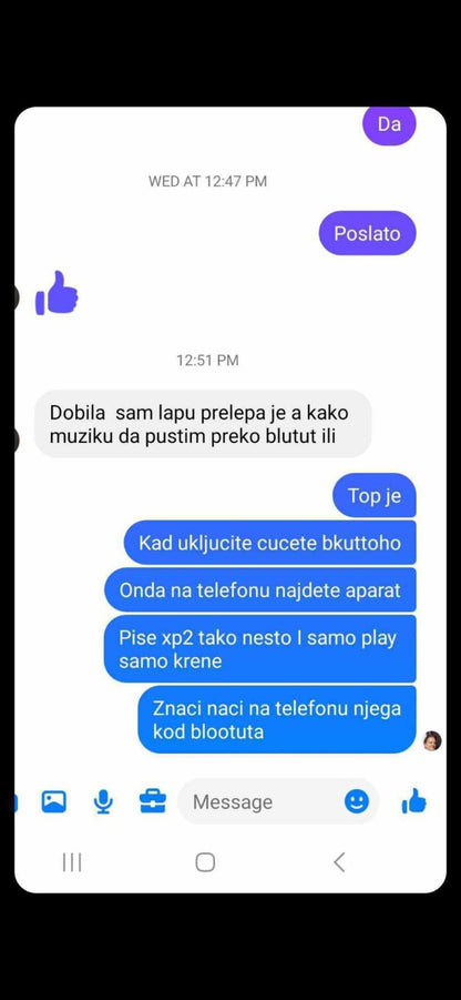 Prelepa lampa 2 u 1 I lampa I zvucnik za muziku
