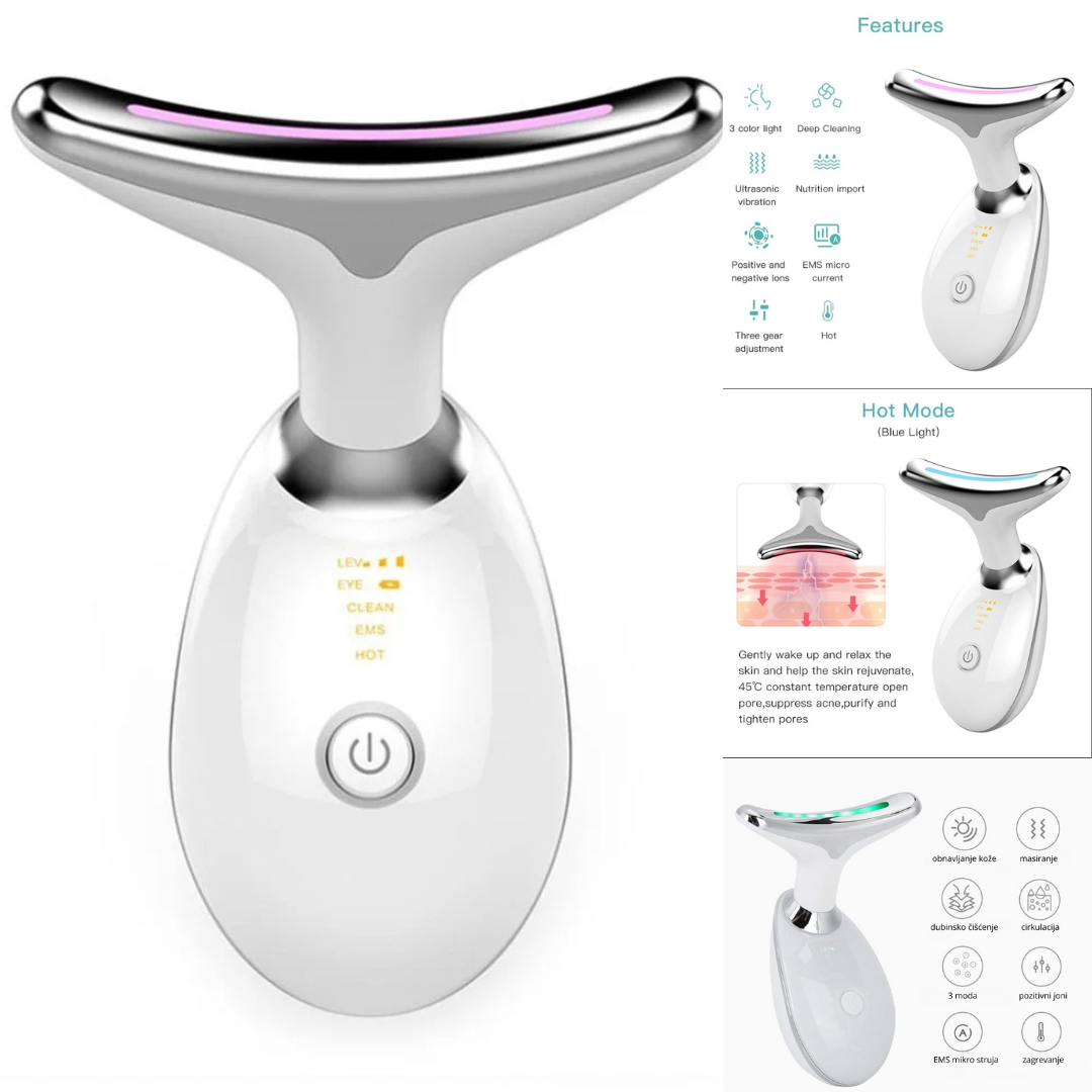 Masažer za učvršćivanje vrata i lica