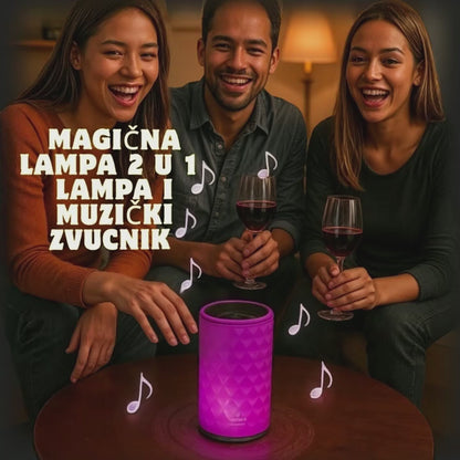 Prelepa lampa 2 u 1 I lampa I zvucnik za muziku
