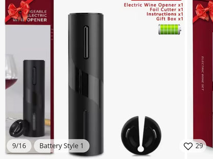 4 u 1 Električni Set za Vino – Stil i praktičnost u jednom!