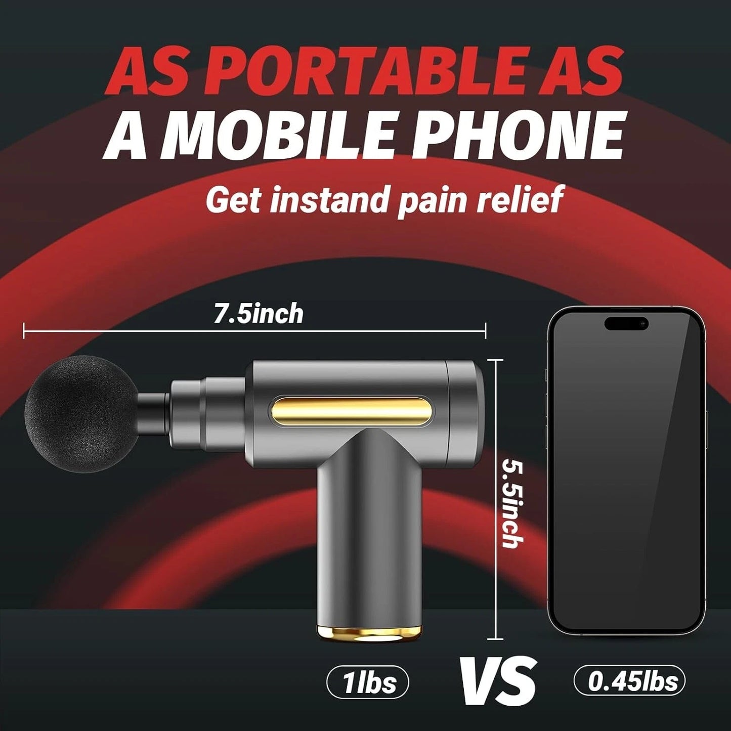 Mini Pištolj za Dubinsku Masažu za Svakoga