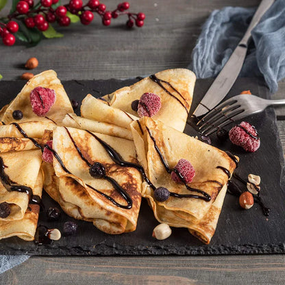 Savršeni tiganj za palačinke  Takodje uz njega ide I posuda za palacinke komplet za pravljenje (u prodaji trenutno najnoviji model po starima cenama akcija )